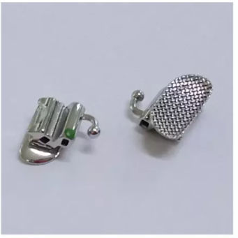 Tubo ortodôntico vestibular molar - Hangzhou DTC Medical Apparatus - conversível / de colar / em aço inoxidável