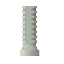 Pilar para implante em PEEK - MU0602P - Vulkan Implants - externo / reto / provisório