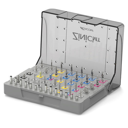 Kit de instrumentos para implante dentário - Zinic® MT / ZM4® MT - ZM1®  - Ziacom Medical