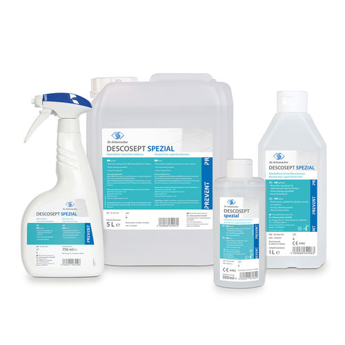 Desinfetante para pisos e outras superfícies - 00-208-005E - Dr. Schumacher GmbH - líquido / 5.000 ml / 1.000 ml