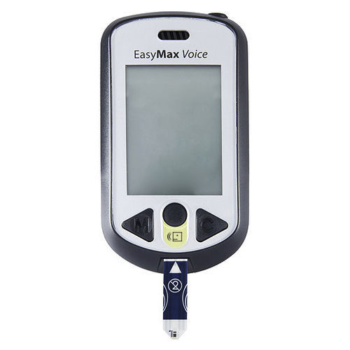 Medidor de glicose automático - EASYMAX® Voice - EasyMax® Diabetes Care - com dispositivo de voz