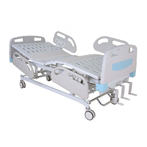 Cama para hospital - KJW-S303PZR - Guangdong Kareway Medical Technology - manual / de altura regulável / rodas com freio