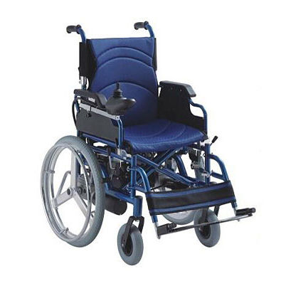 Cadeira de rodas elétrica - KJW-823L - Guangdong Kareway Medical Technology - para ambientes externos / com apoio para pernas