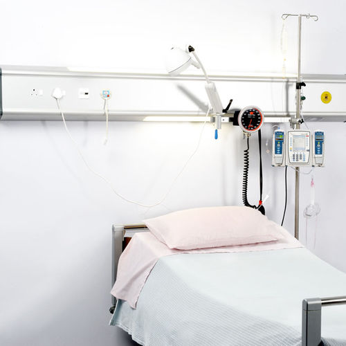 Régua de gases medicinais horizontal - HU23-01 - Hutz Medical - de parede / com iluminação