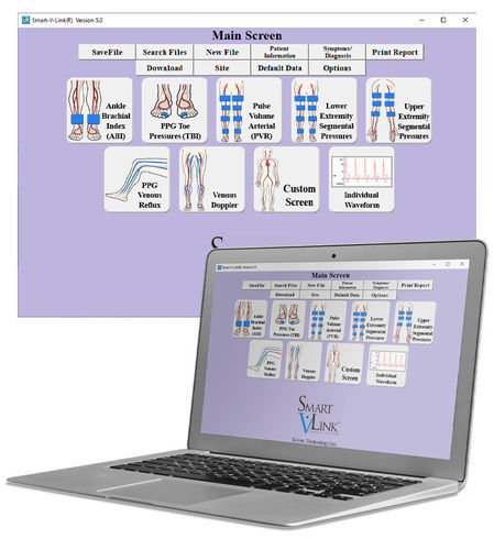 Software médico-hospitalar - Smart-V-Link&reg; - Koven Technology, Inc - para exame vascular / para PACS / de registro clínico
