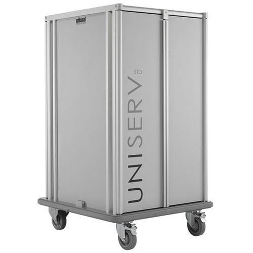 Carrinho de transporte - UNISERV STD - Rational Production Srl - de serviço / para refeições / de distribuição de bandejas