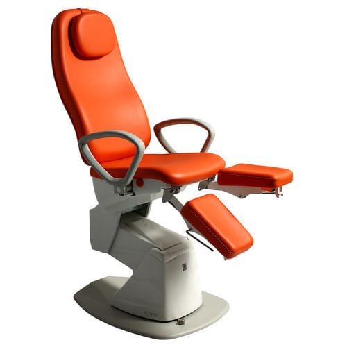 Cadeira de exame para podologia - Pleion S - S.M.D. Stern Podia - elétrica / Trendelenburg / com altura regulável