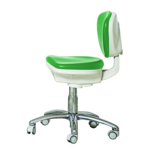 Mocho para consultório médico - Star - S.M.D. Stern Podia - com altura regulável / com rodízios / com encosto regulável
