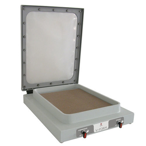 Seladora térmica para fabricação de palmilhas ortopédicas - V Form - S.M.D. Stern Podia - manual / de bancada