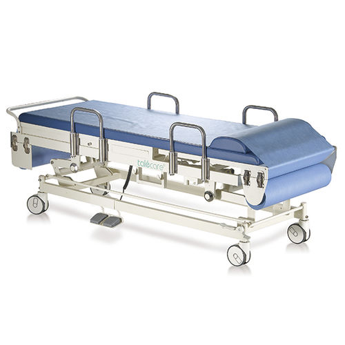 Mesa de exame para endoscopia - E UltraBed EU-EU1 - Shenzhen Talecare Technologies Co., Ltd. - elétrica / com altura regulável / com rodízios