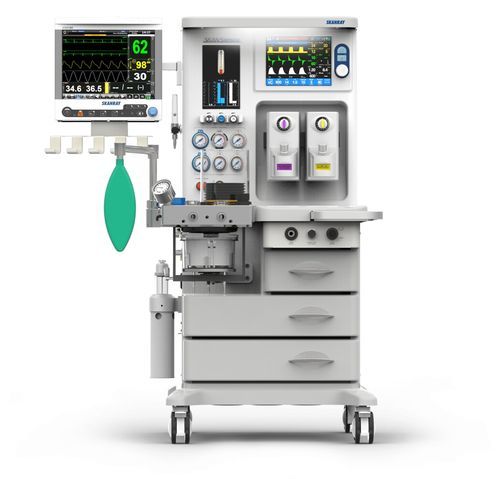 Aparelho de anestesia infantil - SkanSiesta Pro - Skanray Technologies - com carrinho / com monitoramento respiratório / com ventilador