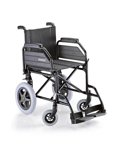 Cadeira de rodas manual - S 10 - Surace - para ambientes externos / para ambiente interno / com apoio para pernas