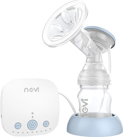 Bomba tira-leite elétrica - XB-8712 - Wuxi Xinzhongrui Baby Supplies - de mão