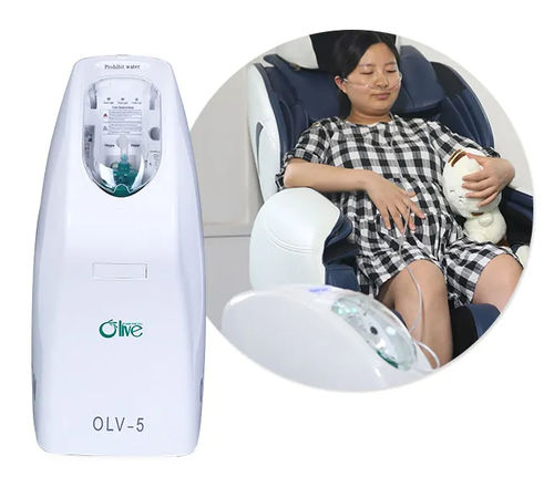 Concentrador de oxigênio para internação domiciliar - OLV-5 - Zhengzhou Olive Electronic Technology - com rodízios / de alta pureza