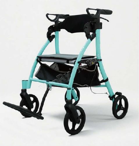 Andador com rodas de 4 rodas - ZXQ-200 - Hebei Vanry Medical Devices Co., Ltd. - com apoio de braços