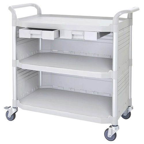 Carrinho hospitalar - DTLG-3KC3 - Dony Trolley - para uso geral / de transporte / 2 gavetas