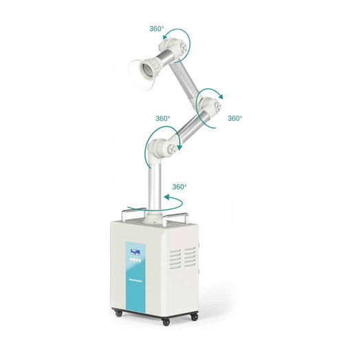 Aspirador de aerossol para laboratório de prótese dentária - MHC TECHNOLOGY