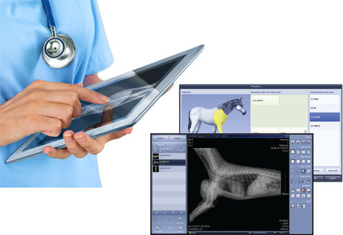 Software de gestão - VetView - MYVET - de aquisição / de captura de imagens / para radiologia veterinária