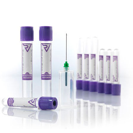 Tubo de coleta para análises hematológicas - K2 - Disera Tıbbi Malzeme Loj. San.Tic.A.S. - cilíndrico / de sangue total / em PET
