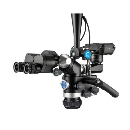 Microscópio clínico odontológico - Flexion Advanced SensorUnit - CJ-Optik - com rodízios / de parede / de teto
