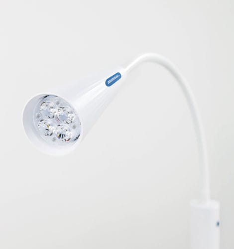 Foco clínico de LED - LUXIFLEX II - MIMSAL - de parede / com rodízios / para trilho