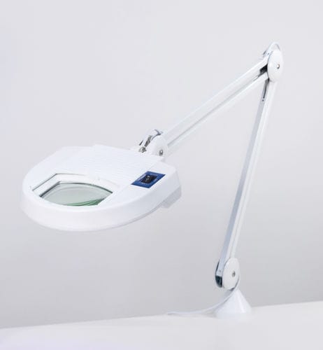Lâmpada de Wood com braço articulado - VISTA PLUS - MIMSAL - de luz branca / de luz ultravioleta / com lupa