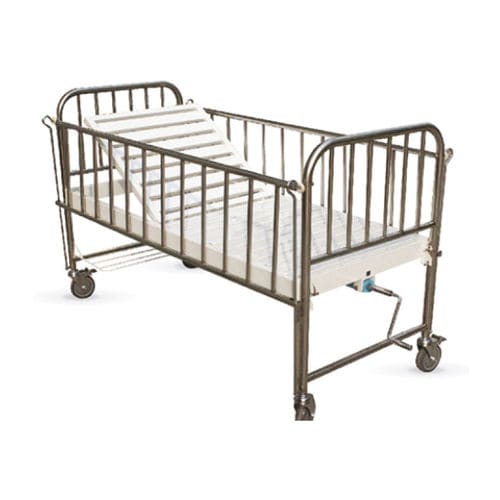 Cama para hospital - PHB-01 - Medi Waves - mecânica / infantil / com rodízios