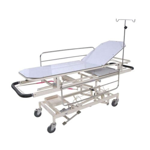 Carro-maca para transferência de pacientes - PTT-03 - Medi Waves - hidráulico / com altura regulável / Trendelenburg
