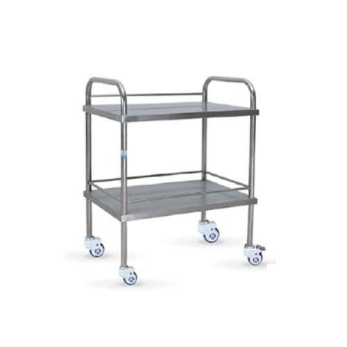Carrinho para hospital - HWE-31 - Medi Waves - para instrumental / de transporte / em aço inoxidável