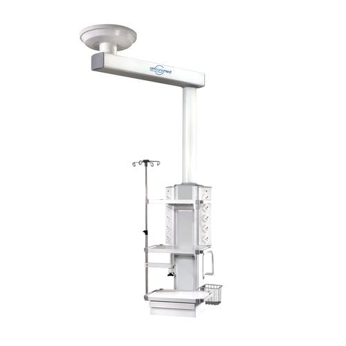 Estativa de braço de teto - EX100 - AMCAREMED TECHNOLOGY - para sala de cirurgia / articulado / com braço simples