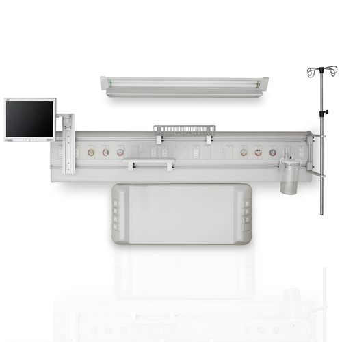 Régua de gases medicinais de parede - NTC800 - AMCAREMED TECHNOLOGY - horizontal / modular / para serviço de cuidados intensivos