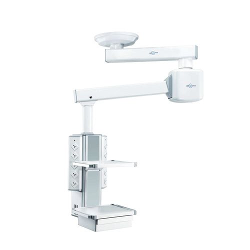 Estativa de braço motorizado - PWM 200 - AMCAREMED TECHNOLOGY - de teto / para sala de cirurgia / articulado