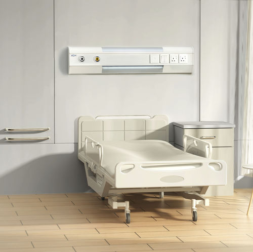 Régua de gases medicinais de parede - NTC300 - AMCAREMED TECHNOLOGY - horizontal / modular / para quarto de paciente