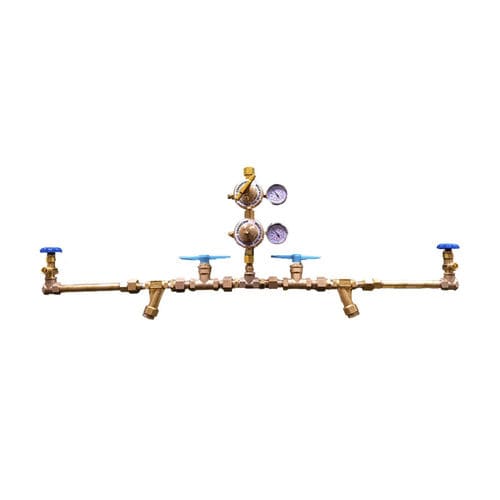 Manifold para gases médicos - AM-400DX - AMCAREMED TECHNOLOGY - para hospital / manual
