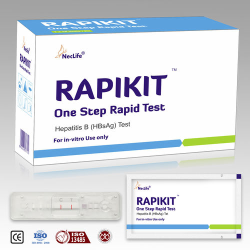 Teste rápido da hepatite B - Hepatitis B Rapid Test - Nectar Lifesciences - de soro / de plasma