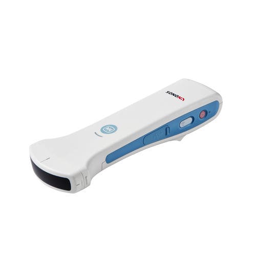 Aparelho de ultrassom de bolso - SONON 300C  - Healcerion - geral / em preto e branco / com transdutor "tudo-em-um"