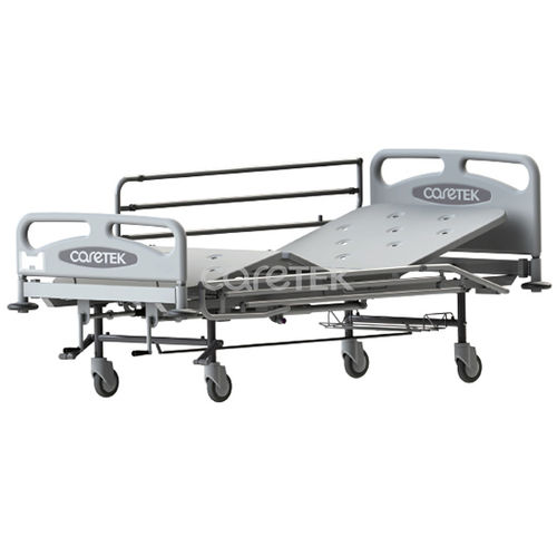 Cama médico-hospitalar - B400-88 - Caretek Medical - manual / com altura fixa / com rodízios