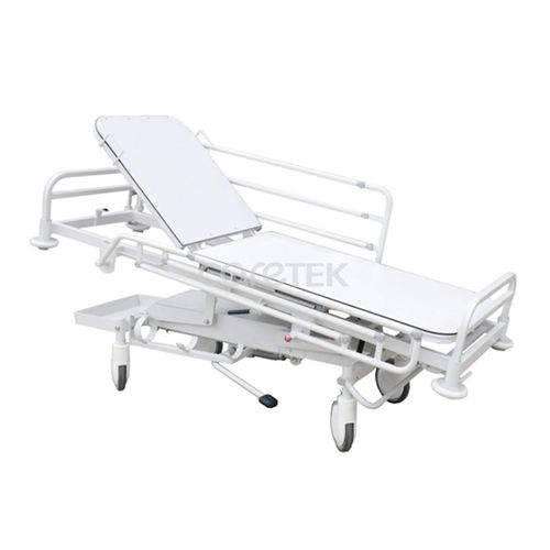 Carro-maca de emergência - MS03 - Caretek Medical - hidráulico / com altura regulável / Trendelenburg