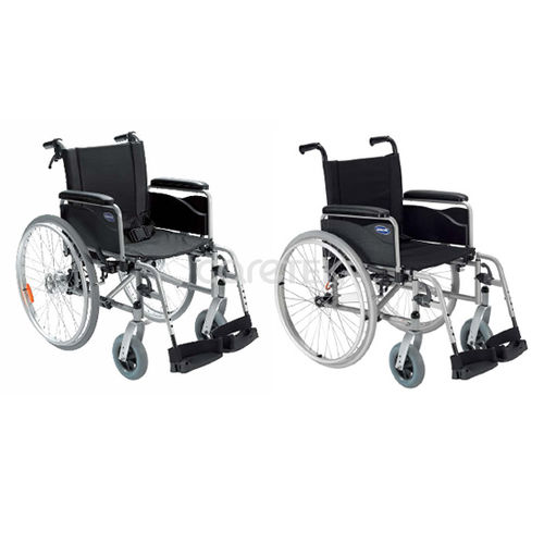 Cadeira de rodas manual - Caretek Medical - para ambientes externos / para ambiente interno / dobrável