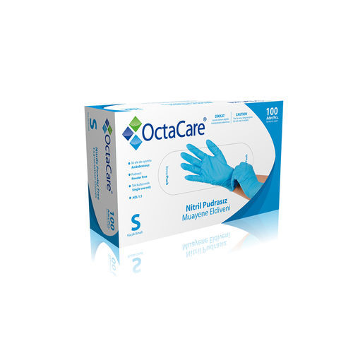 Luvas nitrílicas - 631 - OctaMed Healthcare Products - para higiene corporal / não estéril / M