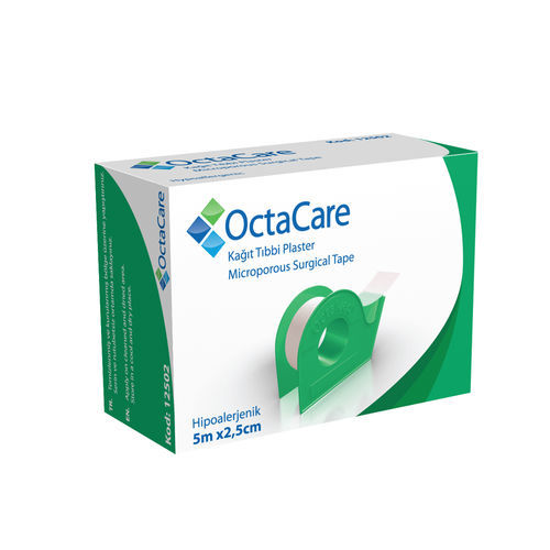 Esparadrapo respirável - 12502 - OctaMed Healthcare Products - em tecido não tecido (TNT) / hipoalergênico