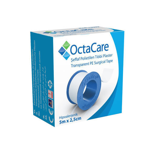 Esparadrapo em polietileno - 13501 - OctaMed Healthcare Products - transparente