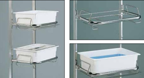 Rack de armazenamento - 2 259 01 18 - PCM HABILCLASS - Medi.Caddie® - em aço inoxidável