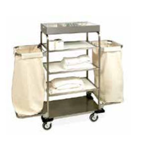 Carrinho hospitalar - Gemelli - PCM HABILCLASS - Medi.Caddie® - de serviço / com 3 prateleiras / 1 bandeja