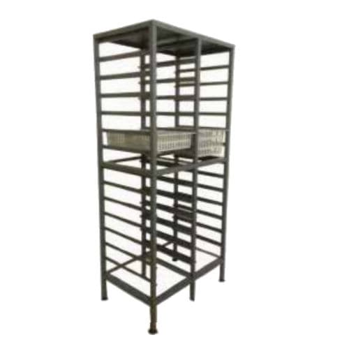 Estante modular - PCM HABILCLASS - Medi.Caddie® - de estrutura aberta / de alumínio