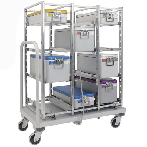 Carrinho de esterilização - SHUTTLE - PCM HABILCLASS - Medi.Caddie® - hospitalar / para uso geral / para aparelho