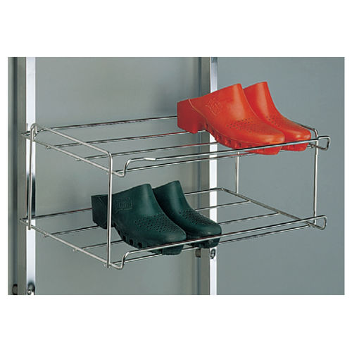 Rack para sapatos - 2 258 09 18 - PCM HABILCLASS - Medi.Caddie® - de parede / duplo / em aço inoxidável