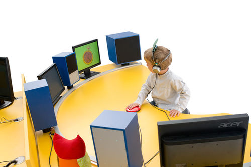Equipamento audiológico para audiometria infantil - AT2000 Kinderaudiometrie - Auritec - audiômetro de diagnóstico clínico / audiômetro com reforço visual / digital
