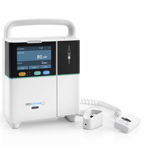 Bomba de infusão volumétrica - SYS-70 - Medcaptain Medical Technology - de 1 via / de emergência
