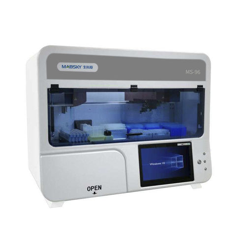 Extrator de ácidos nucleicos para diagnóstico clínico - MS-96 - Medcaptain Medical Technology - totalmente automatizado